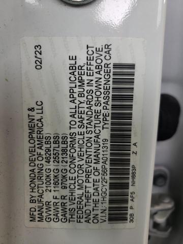 2023 HONDA ACCORD HYB - 1HGCY2F56PA011319