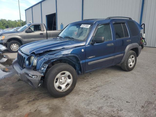 JEEP LIBERTY SP 2004 blue  gas 1J4GL48K04W148486 photo #1