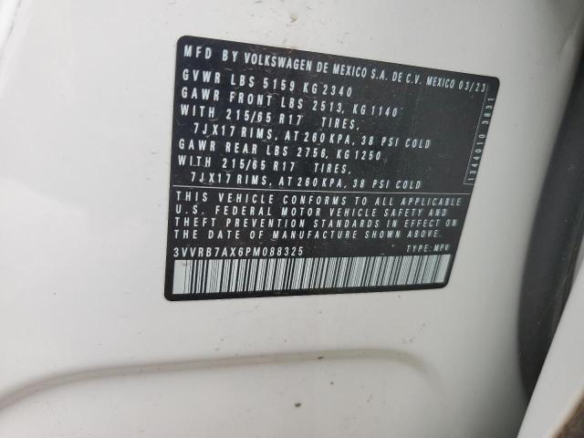 2023 VOLKSWAGEN TIGUAN S - 3VVRB7AX6PM088325