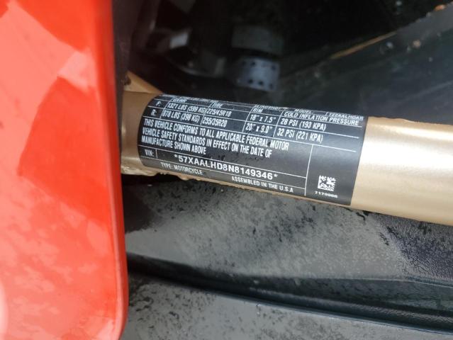 2022 POLARIS SLINGSHOT 57XAALHD8N8149346