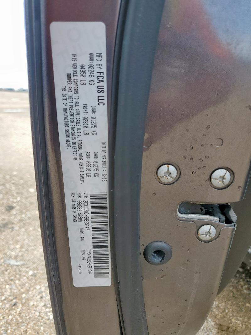 2016 DODGE CHALLENGER SXT 2C3CDZAGXGH265147 from the USA