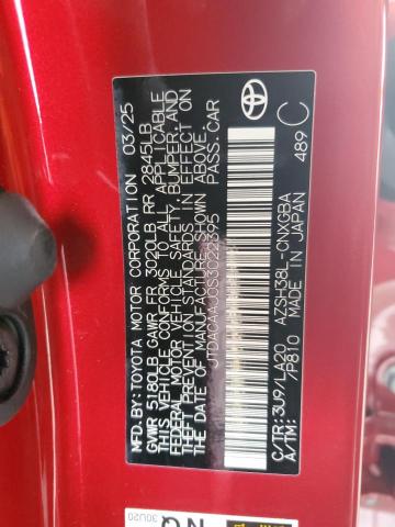 2025 TOYOTA *UNKNOWN* JTDACAAJ0S3022395