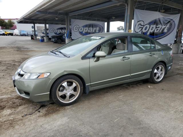 HONDA CIVIC GX 2009 green  compressed natural gas 1HGFA46529L001164 photo #1