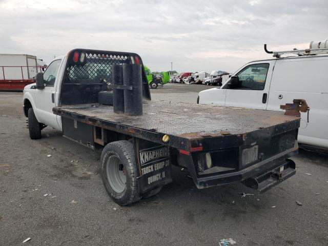 FORD F350 SUPER 2011 white chassis gas 1FDRF3H63BEA26934 photo #3