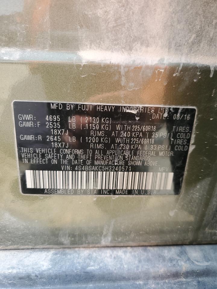 SUBARU OUTBACK 2.5I LIMITED