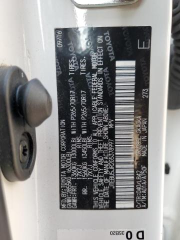 2016 TOYOTA 4RUNNER SR - JTEBU5JR2G5378997