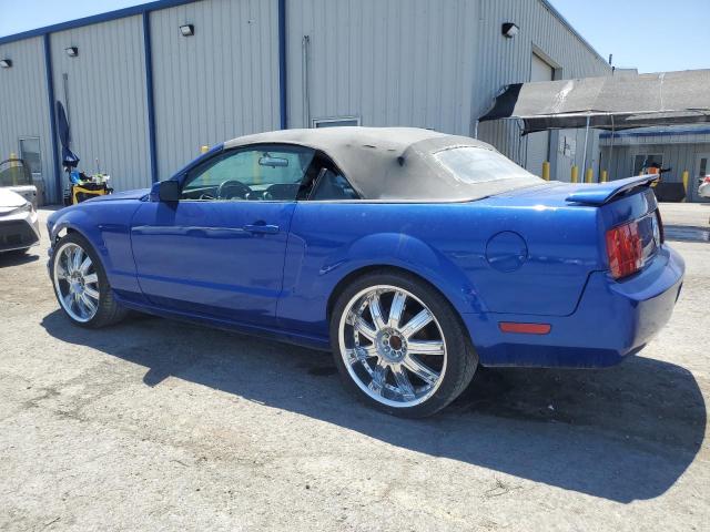 FORD MUSTANG 2007 blue converti gas 1ZVFT84N075282124 photo #3