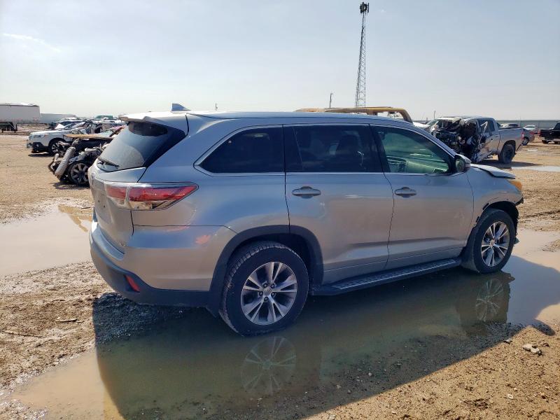 Vin: 5tdkkrfh8fs050591, lot: 60057145, toyota highlander xle 20153