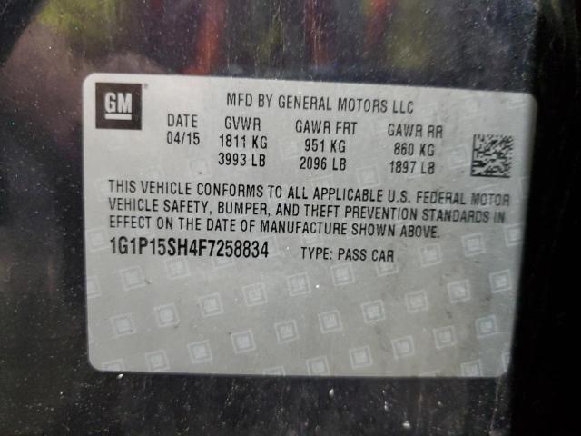 2015 CHEVROLET CRUZE L 1G1P15SH4F7258834