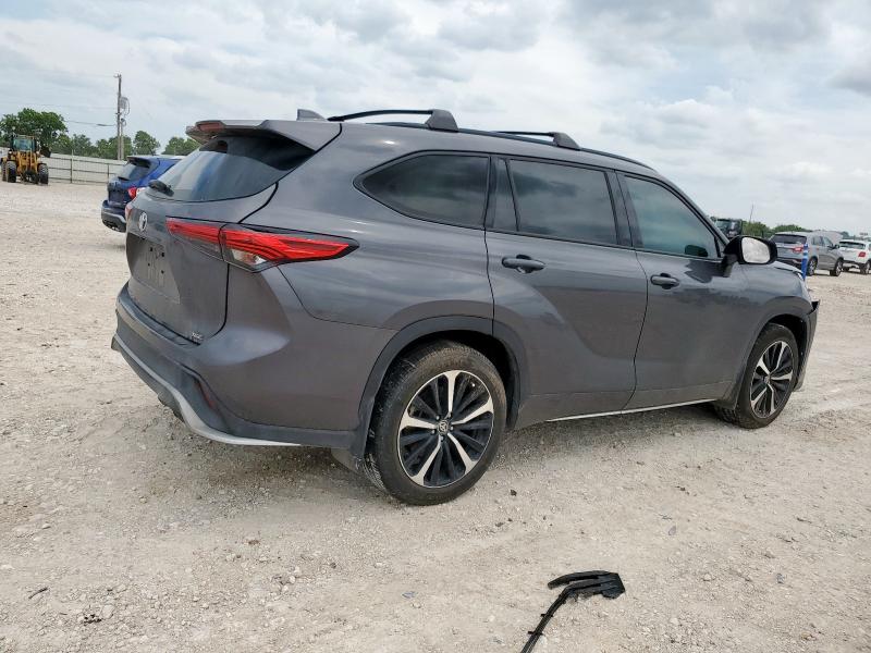 Vin: 5tdlzrah0ms087283, lot: 59341765, toyota highlander xse 20213