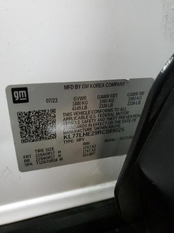 2024 CHEVROLET TRAX 1LT - KL77LHE29RC089025