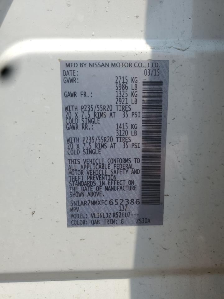 Nissan Pathfinder 2015