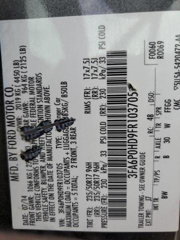 2015 FORD FUSION SE - 3FA6P0HD9FR103705