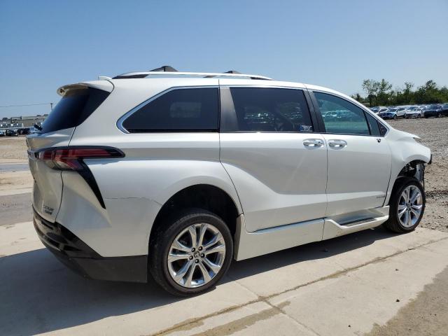 Vin: 5tderkec1ms003969, lot: 59973655, toyota sienna limited 20213