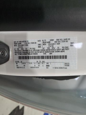 2021 FORD ESCAPE SE - 1FMCU0BZ7MUA10600