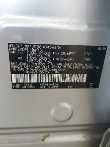 2015 TOYOTA RAV4 LE - JTMBFREV2FJ034329