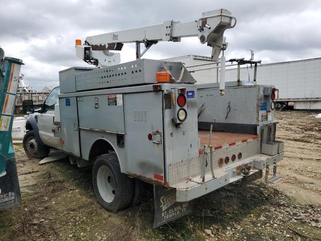 FORD F450 SUPER 2008 white  gas 1FD4F46Y48EB87113 photo #3