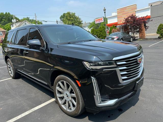 Vin: 1gys4mkl8mr367932, lot: 60240855, cadillac escalade esv premium luxury platinum 20214