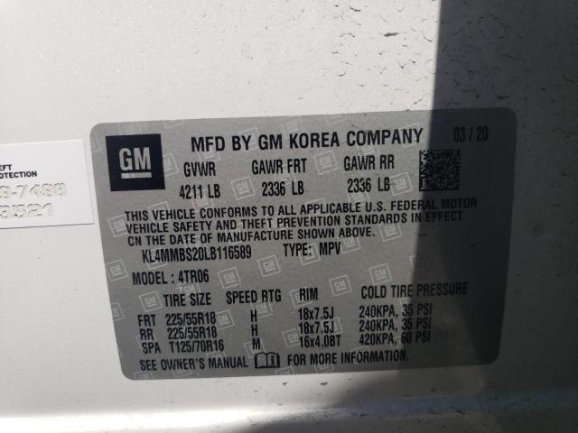 2020 BUICK ENCORE GX KL4MMBS20LB116589