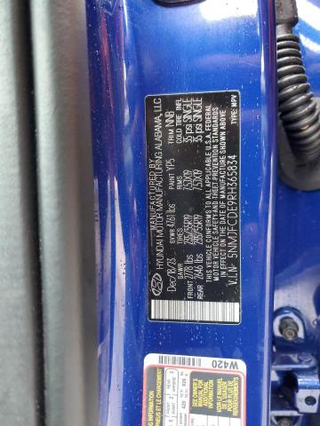 2024 HYUNDAI TUCSON SEL - 5NMJFCDE9RH365834