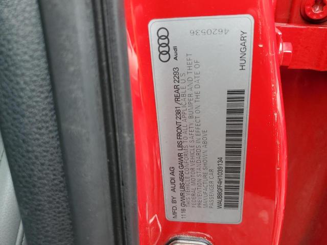 2017 AUDI A3 PREMIUM WAUB8GFF4H1039134