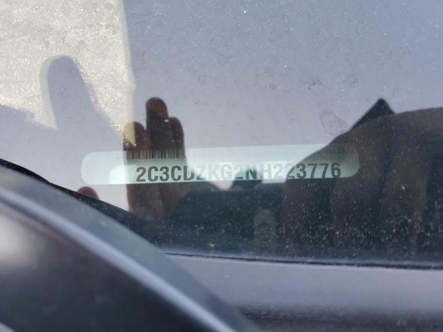 2022 DODGE CHALLENGER - 2C3CDZKG2NH223776