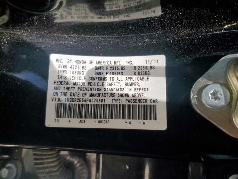 2015 HONDA ACCORD SPO 1HGCR2E58FA070501