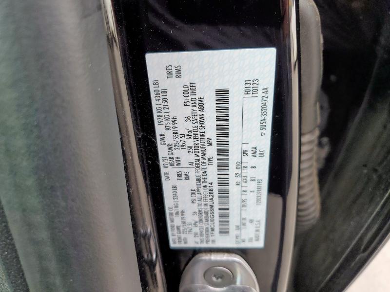 2021 FORD ESCAPE SE - 1FMCU0G68MUA28814