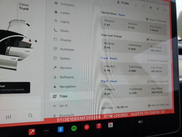 2021 TESLA MODEL 3 - 5YJ3E1EBXMF055299