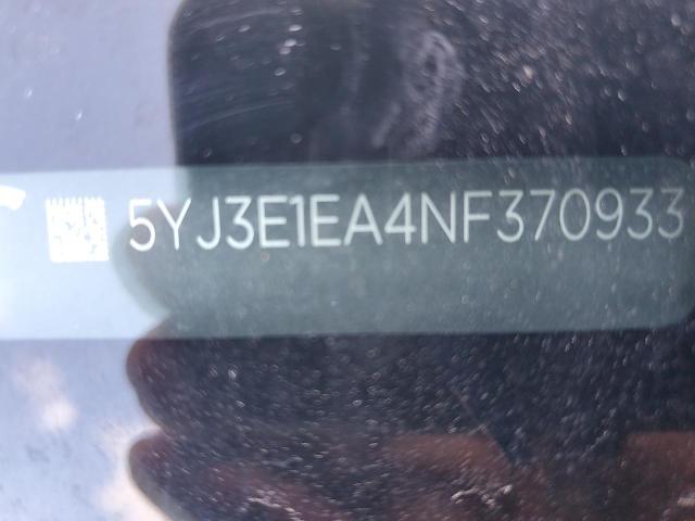 2022 TESLA MODEL S 60 5YJ3E1EA4NF370933