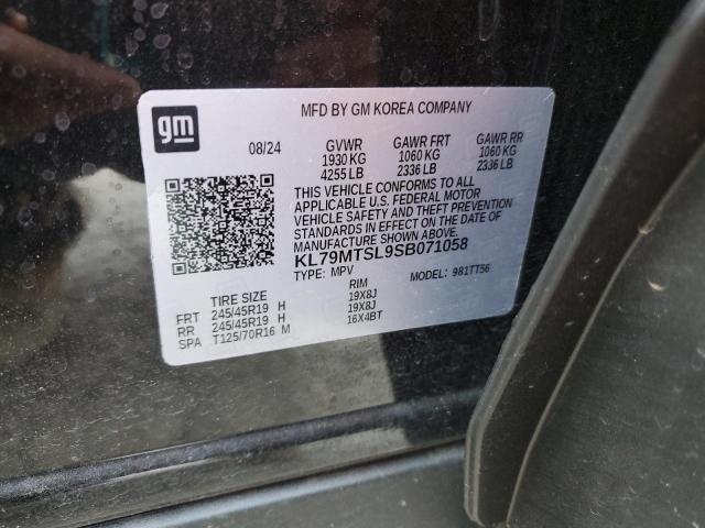 2025 CHEVROLET TRAILBLAZE KL79MTSL9SB071058