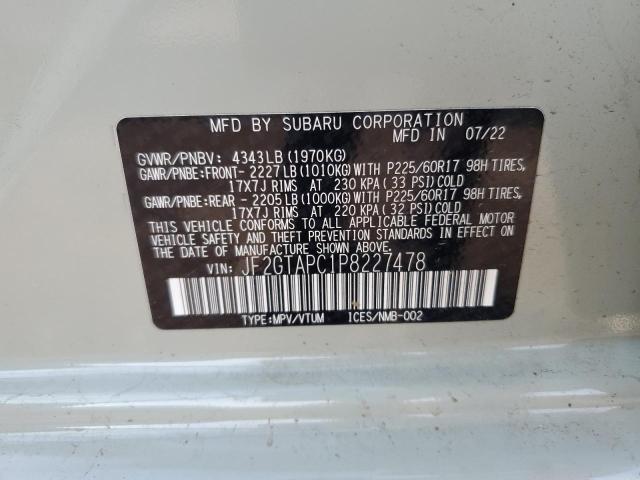 2023 SUBARU CROSSTREK - JF2GTAPC1P8227478