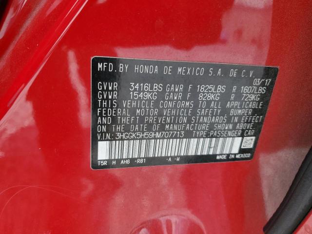 2017 HONDA FIT LX 3HGGK5H59HM707713