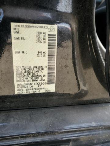 2013 NISSAN ALTIMA 2.5 - 1N4AL3AP8DC192108