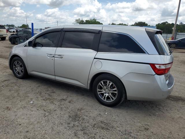 HONDA ODYSSEY EX 2012 silver  gas 5FNRL5H6XCB021125 photo #3