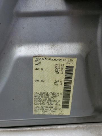 2015 NISSAN ALTIMA 2.5 - 1N4AL3AP6FN401711