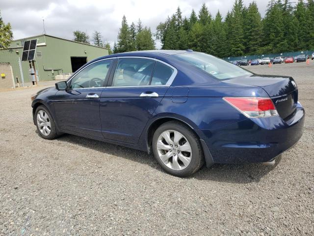 HONDA ACCORD EXL 2009 blue  gas 1HGCP36869A000214 photo #3