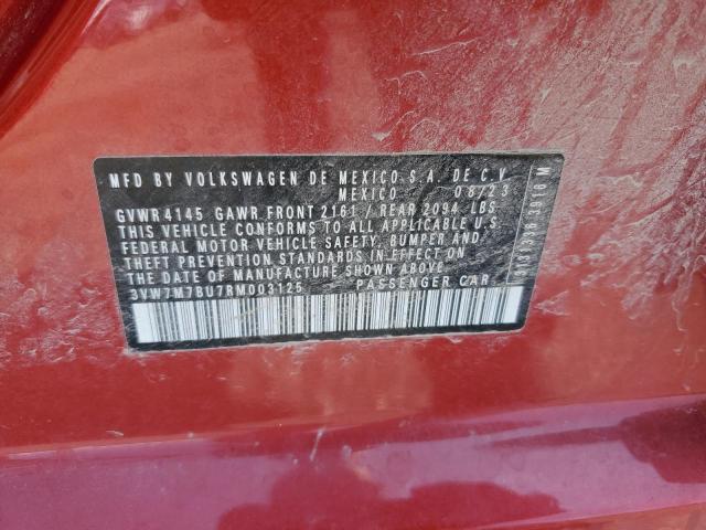 2024 VOLKSWAGEN JETTA SE 3VW7M7BU7RM003125