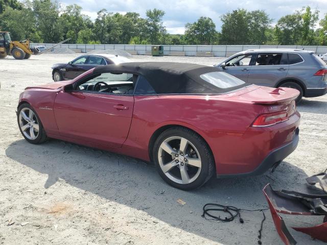 Vin: 2g1fc3d32e9221970, lot: 61533935, chevrolet camaro lt 20142