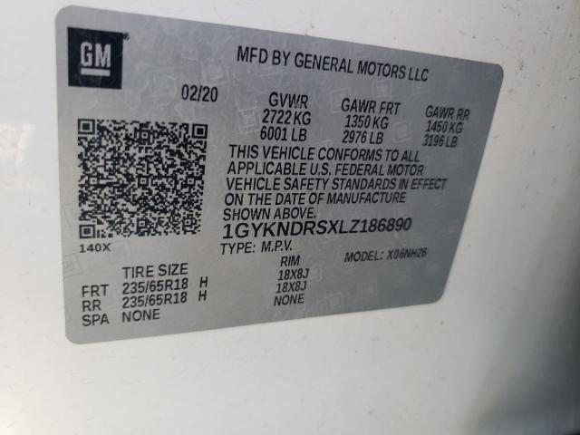 2020 CADILLAC XT5 PREMIU - 1GYKNDRSXLZ186890