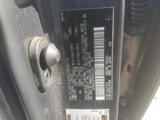 2019 TOYOTA 4RUNNER SR JTEBU5JR7K5621695