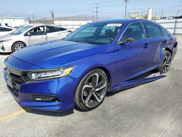HONDA ACCORD SPO 2020 blue  gas 1HGCV1F38LA082579 photo #1