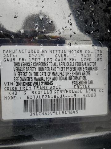 2020 NISSAN VERSA S - 3N1CN8DV9LL819845