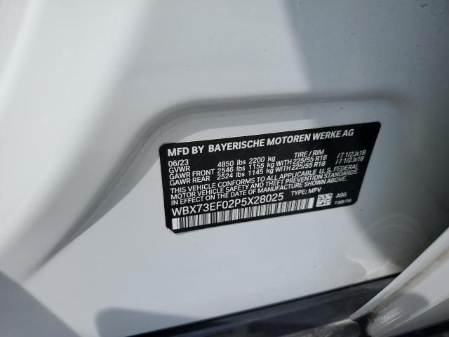 2023 BMW X1 XDRIVE2 WBX73EF02P5X28025
