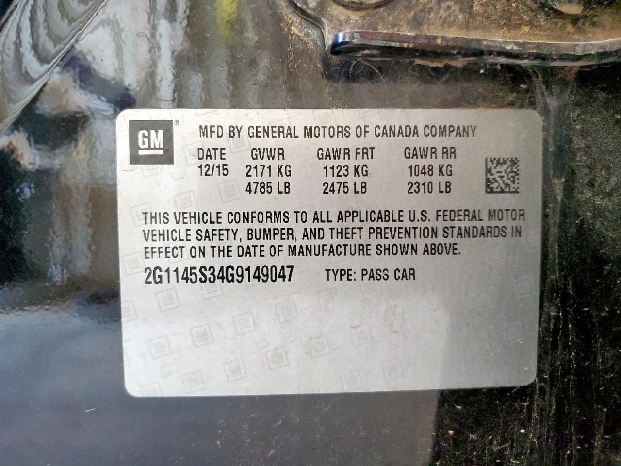 CHEVROLET IMPALA LTZ