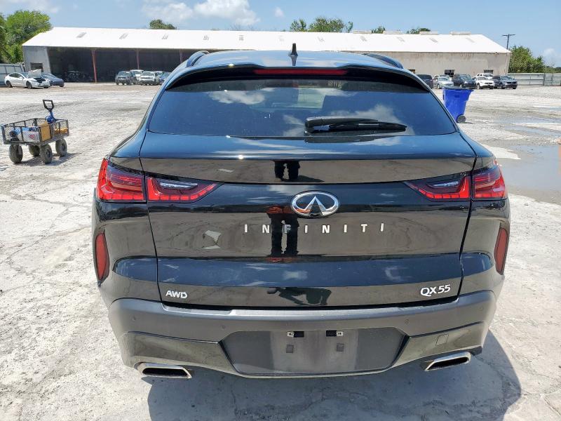 2022 INFINITI QX55 LUXE 3PCAJ5J33NF103400
