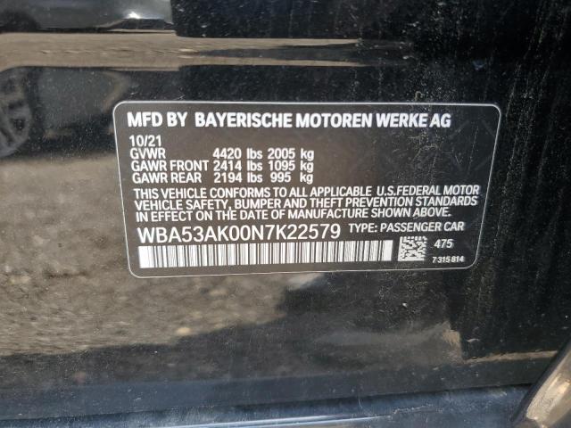 2022 BMW 228I WBA53AK00N7K22579