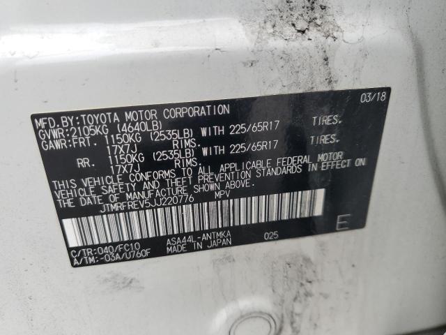 2018 TOYOTA RAV4 ADVEN JTMRFREV5JJ220776
