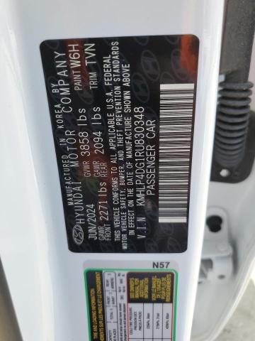 2024 HYUNDAI ELANTRA LI KMHLP4DG1RU830348