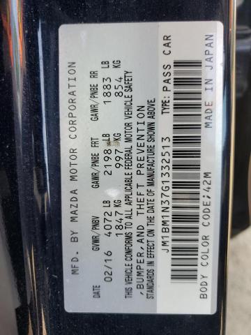 2016 MAZDA 3 GRAND TO JM1BM1N37G1332513
